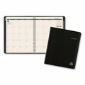 Pen2Paper 8.75 x 7 in. Recycled Monthly Planner, Black PE3750895